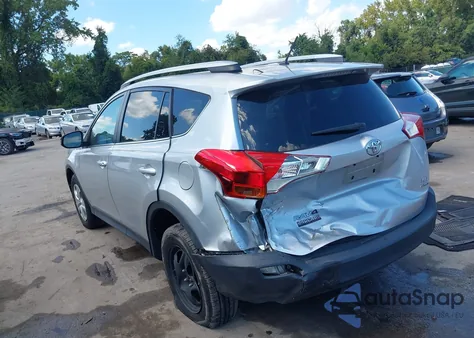2014 Toyota Rav4 Le z USA, uszkodzony, nr VIN 2T3BFREV5EW211195